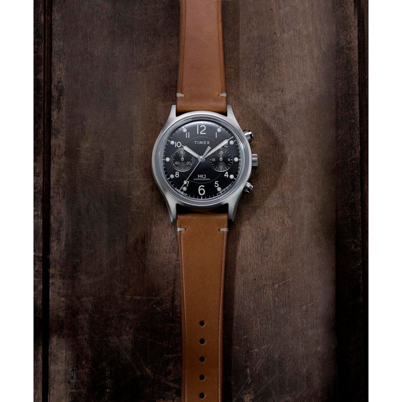 Timex Round 40mm Black Dial Analog Men Watch - TW2Y71100UJ Watch Timex
