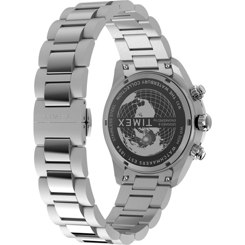 Timex Waterbury Round 39mm Blue Dial Analog Men Watch - TW2Y70500IK Watch Timex