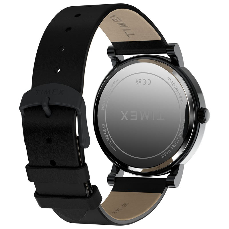 Timex Round 42mm Black Dial Analog Men Watch - TW2Y69200UJ Watch Timex