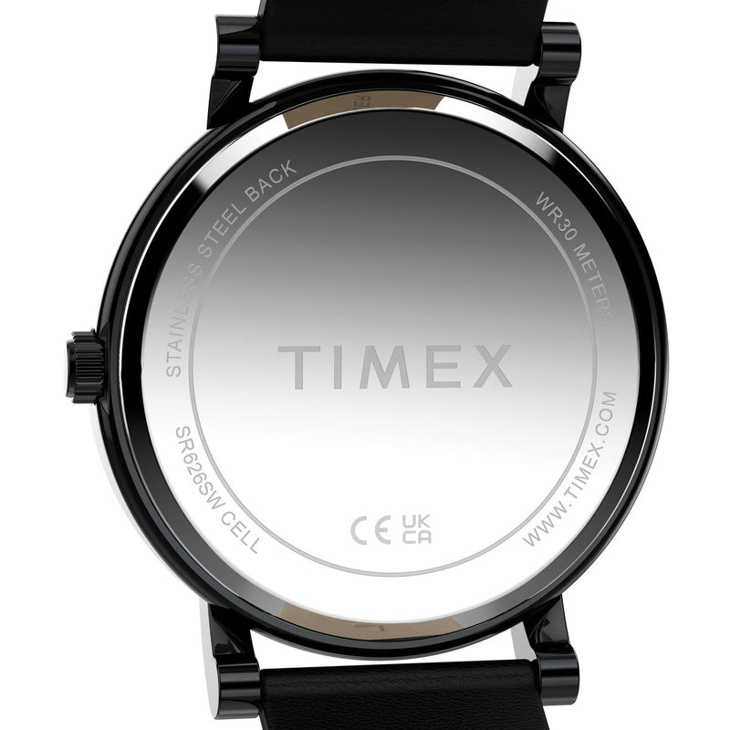 Timex Round 42mm Black Dial Analog Men Watch - TW2Y69200UJ Watch Timex