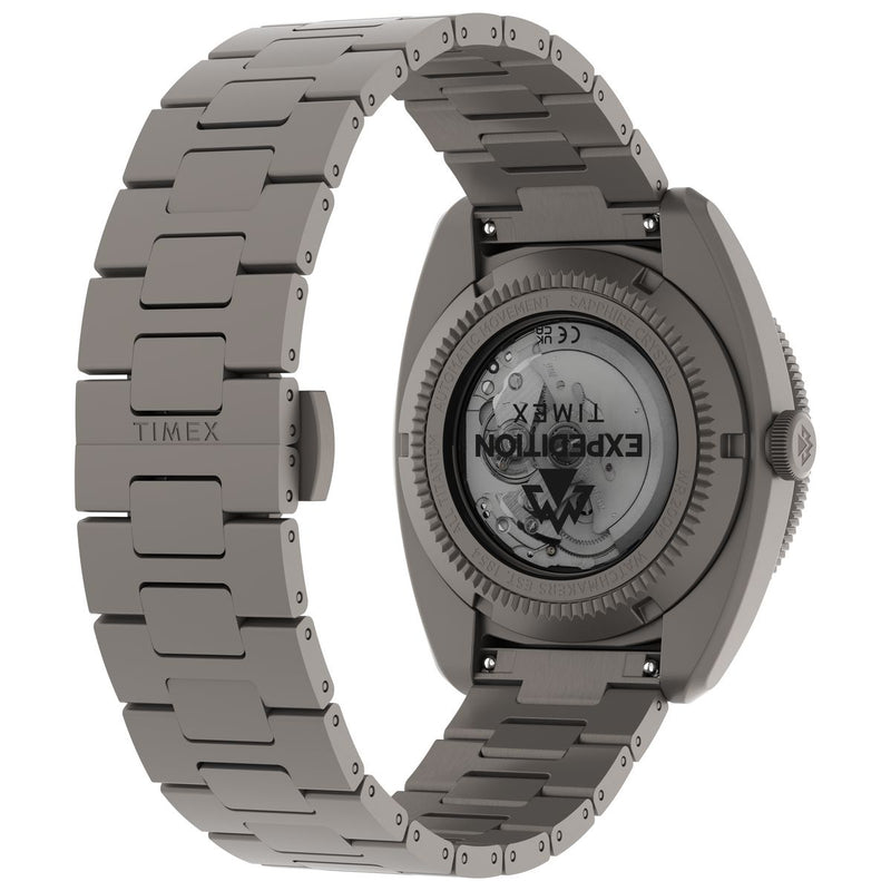 Timex Expedition Tonneau 41mm Black Dial Mechanical Automatic Men Watch - TW2Y63800UJ Watch Timex