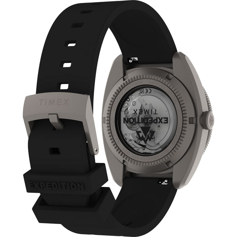 Timex Expedition Tonneau 41mm Black Dial Mechanical Automatic Men Watch - TW2Y63600UJ Watch Timex