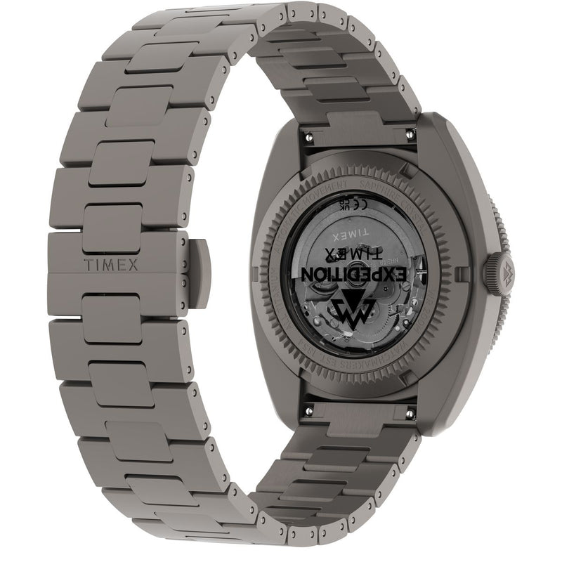 Timex Expedition Tonneau 41mm Black Dial Mechanical Automatic Men Watch - TW2Y63500UJ Watch Timex