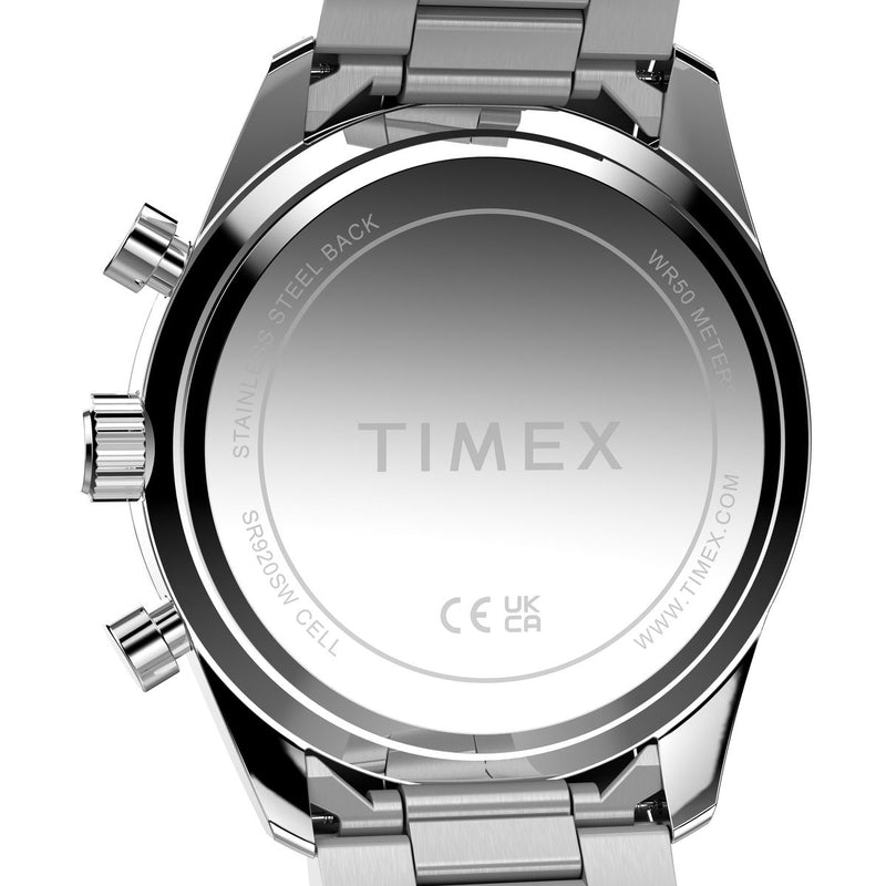 Timex Trend Round 42mm Blue Dial Analog Men Watch - TW2Y62200UJ Watch Timex