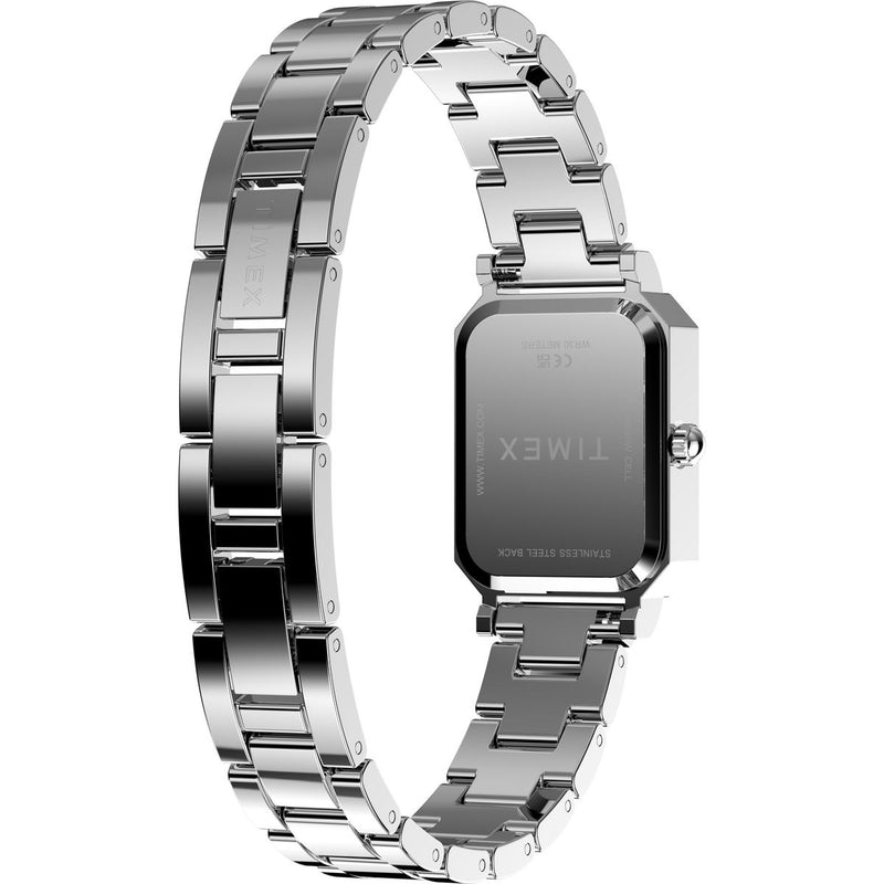 Timex Trend Rectangle 21mm White Dial Analog Women Watch - TW2Y57900UJ Watch Timex