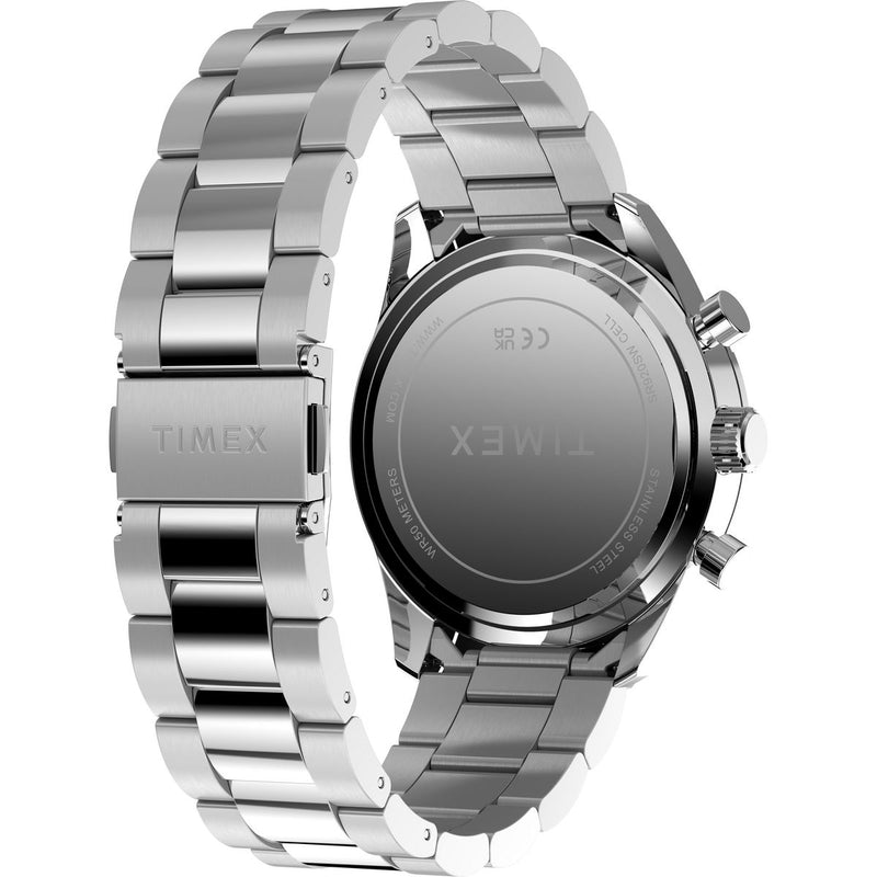 Timex Trend Round 42mm Black Dial Analog Men Watch - TW2Y56900UJ Watch Timex