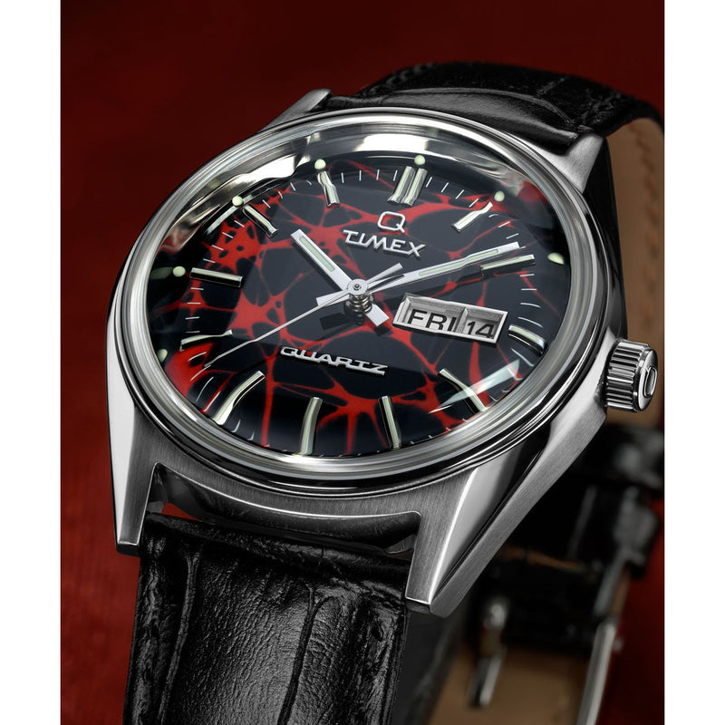 Timex Q Round 38mm Red Dial Analog Men Watch - TW2Y55700UJ Watch Timex