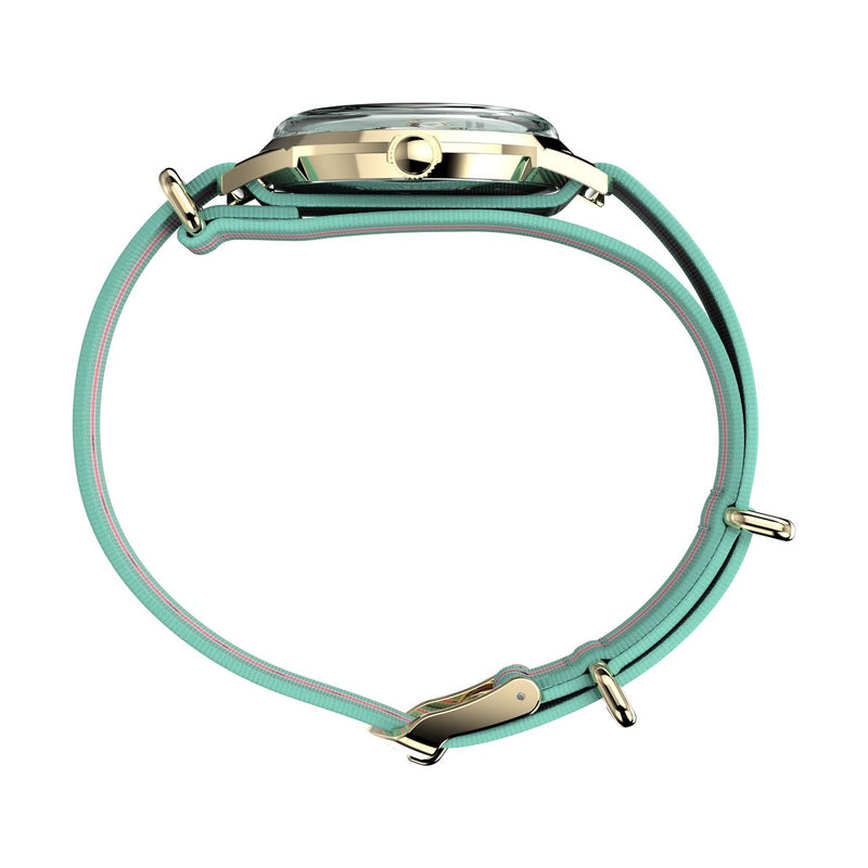 Timex Marlin Round 34mm Green Dial Analog Women Watch - TW2Y49700UJ Watch Timex