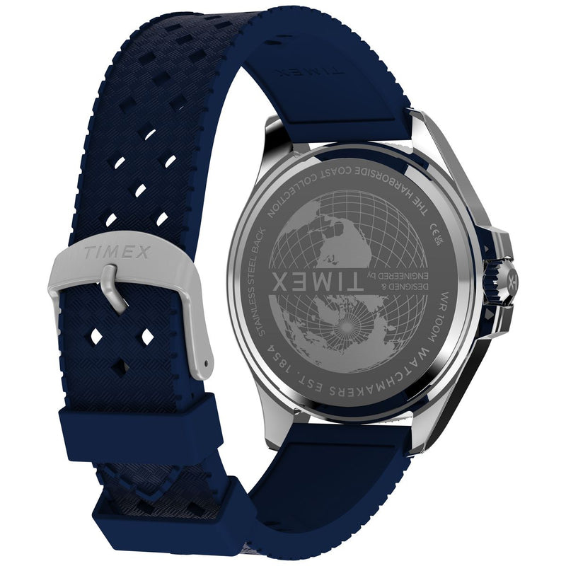 Timex Harborside Coast Round 43mm Blue Dial Analog Men Watch - TW2Y33400UJ Watch Timex