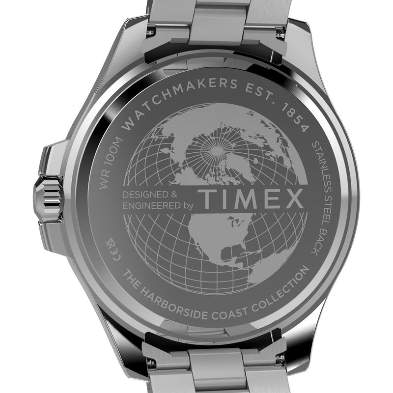 Timex Harborside Coast Round 43mm Black Dial Analog Men Watch - TW2Y33300UJ Watch Timex