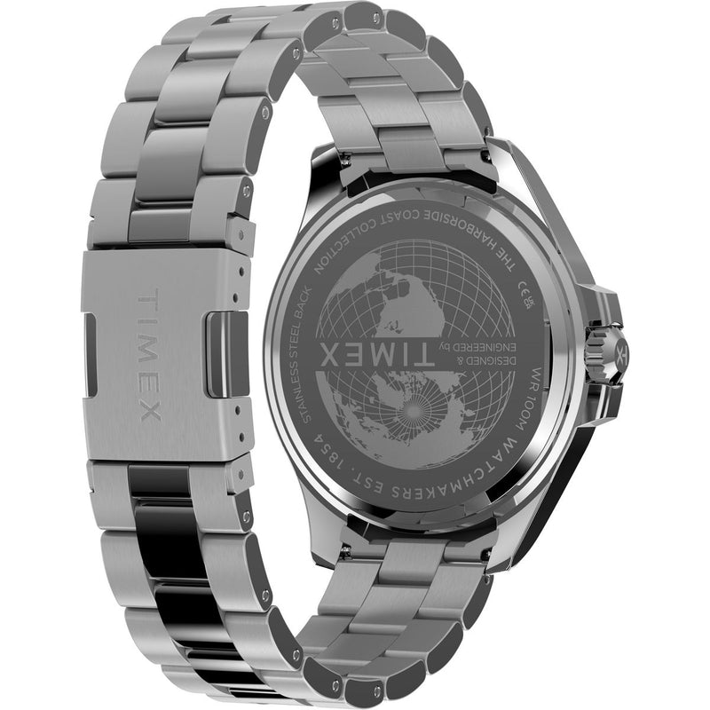 Timex Harborside Coast Round 43mm Black Dial Analog Men Watch - TW2Y33300UJ Watch Timex