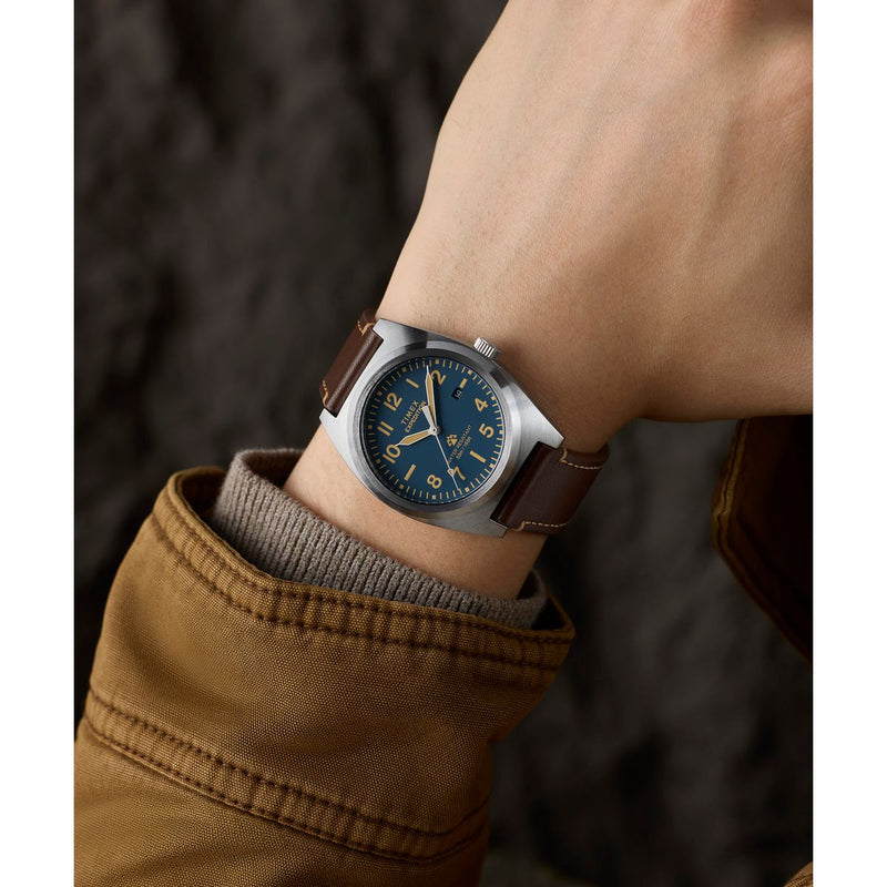 Timex Expedition Tonneau 39mm Blue Dial Analog Men Watch - TW2Y30600UJ Watch Timex