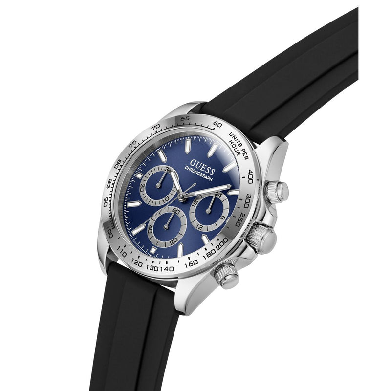 Guess Round 42mm Blue Dial Analog Men Watch - GW1155G1 Watch Guess