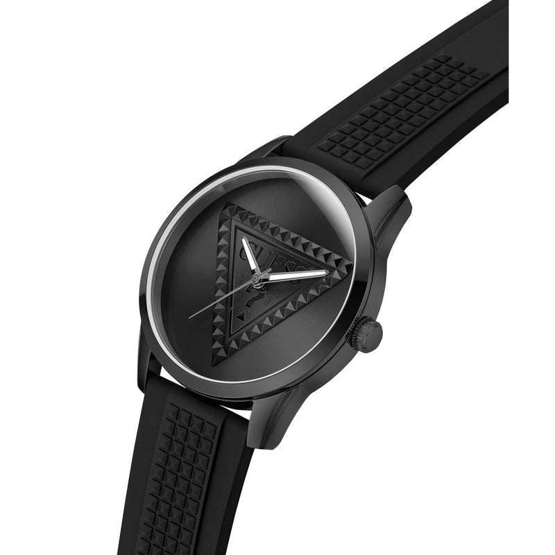 Guess Round 42mm Black Dial Analog Men Watch - GW1143G3 Watch Guess
