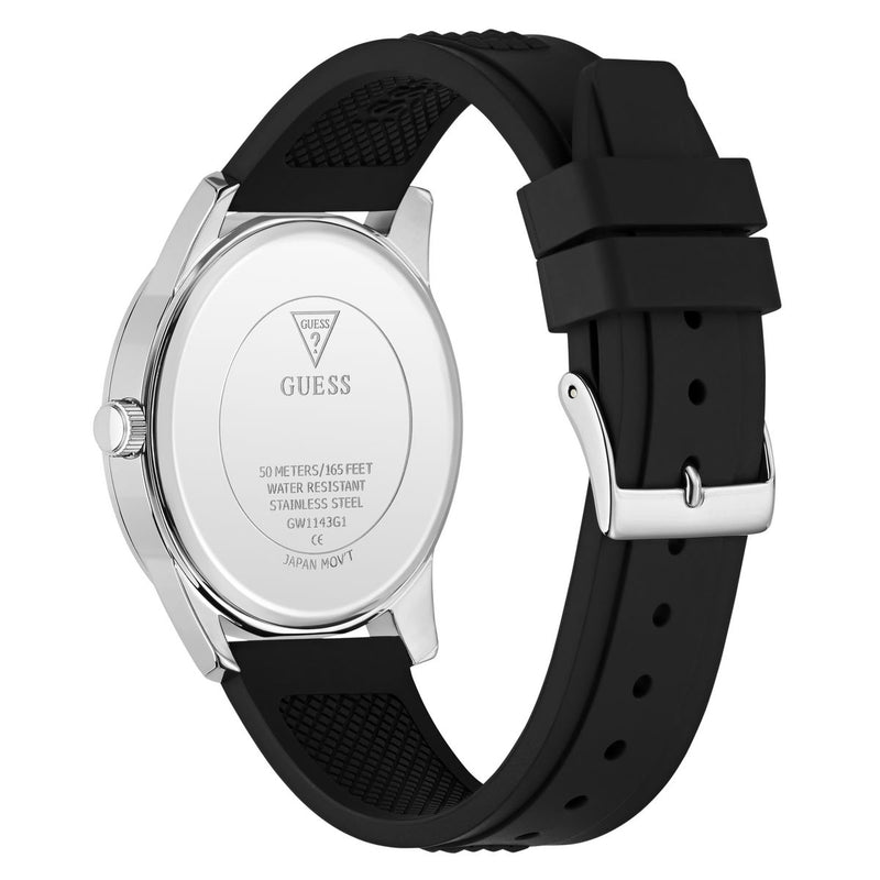 Guess Round 42mm Blue Dial Analog Men Watch - GW1143G1 Watch Guess