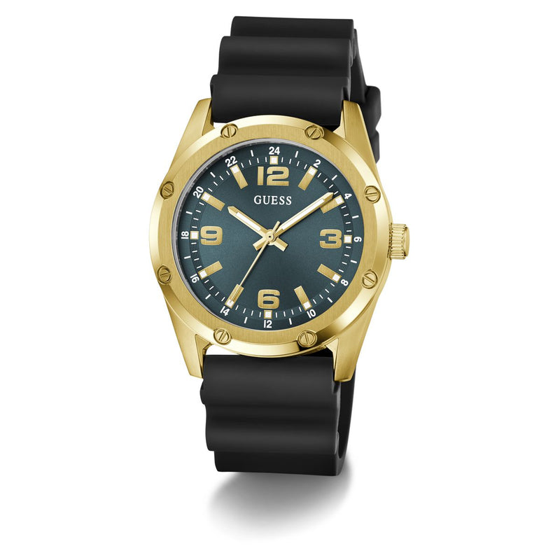 Guess Round 41mm Blue Dial Analog Men Watch - GW1134G2 Watch Guess