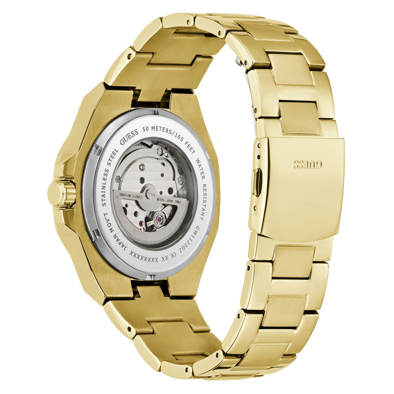 Guess Round 44mm Green Dial Automatic Men Watch - GW1123G2 Watch Guess