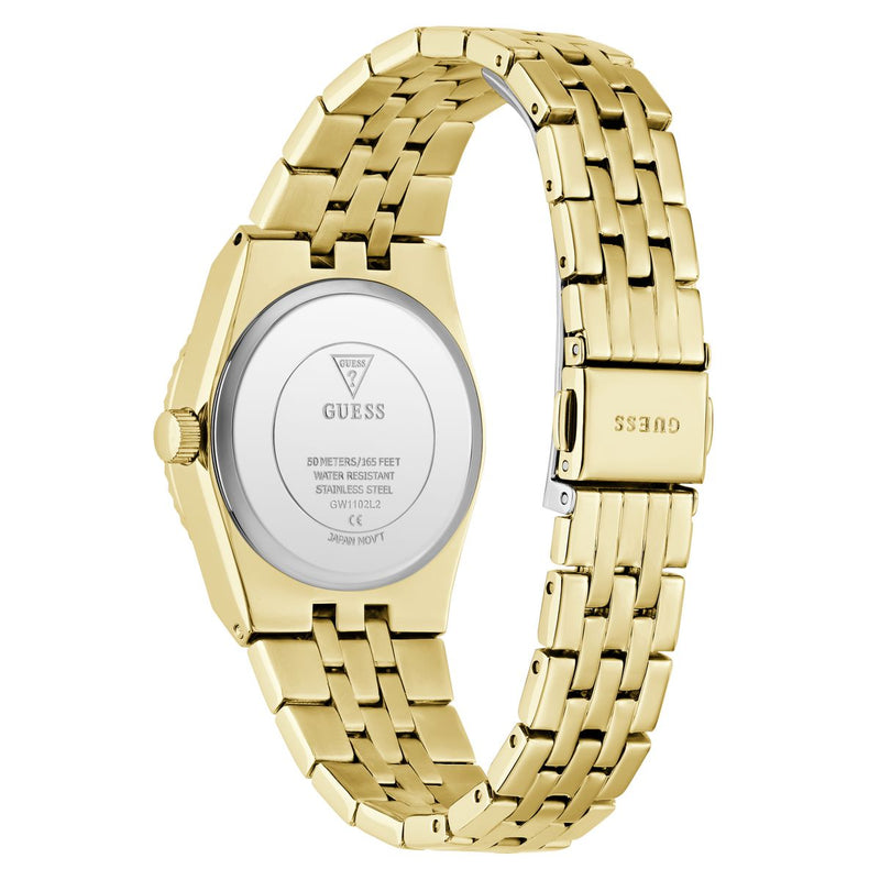 Guess Round 32mm Brown Dial Analog Women Watch - GW1102L2 Watch Guess