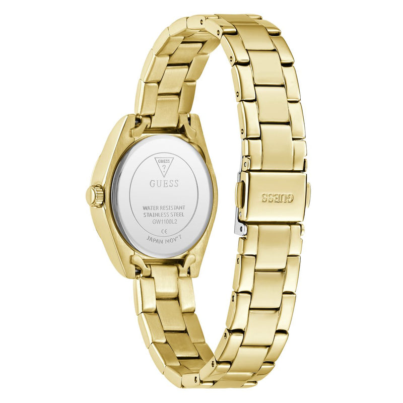 Guess Round 30mm Green Dial Analog Women Watch - GW1100L2 Watch Guess