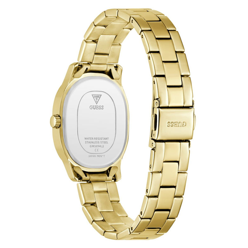 Guess Oval 28mm Green Dial Analog Women Watch - GW1094L2 Watch Guess