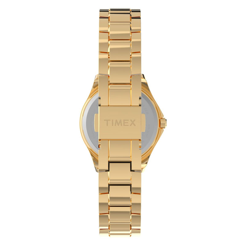 Timex Round 30mm Gold Dial Analog Women Watch - TW6A04600UJ Watch Timex