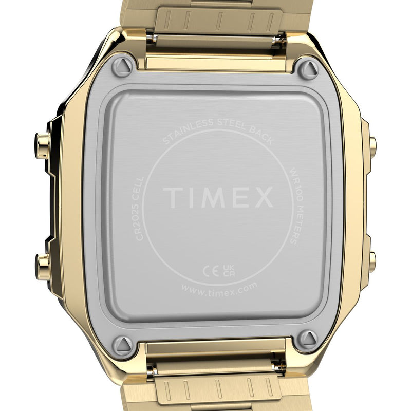 Timex Octogonal 40mm Grey Dial Digital Men Watch - TW5M69000UJ Watch Timex