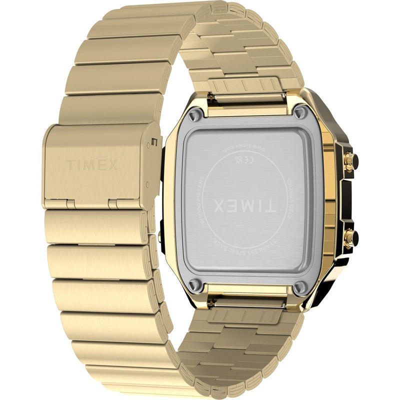 Timex Octogonal 40mm Grey Dial Digital Men Watch - TW5M69000UJ Watch Timex