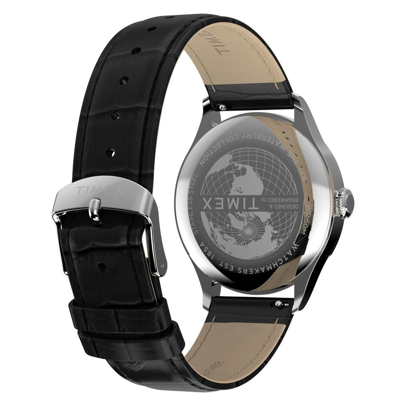 Timex Waterbury Round 39mm White Dial Analog Men Watch - TW2Y92000UJ Watch Timex