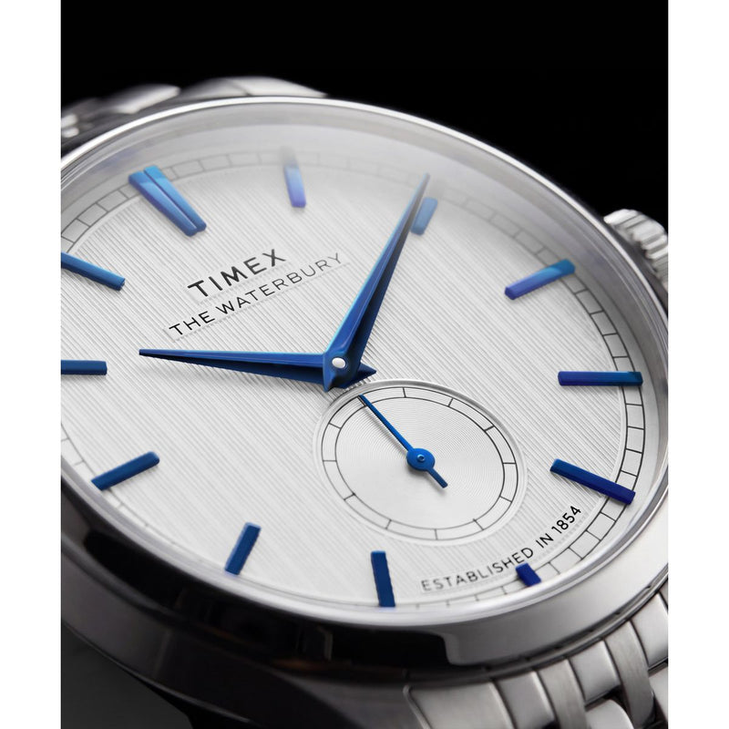Timex Waterbury Round 39mm White Dial Analog Men Watch - TW2Y91800IK Watch Timex