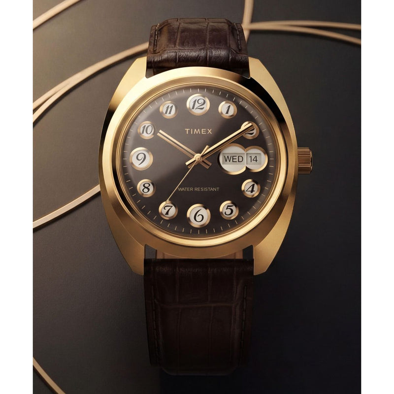Timex Round 37mm Black Dial Analog Men Watch - TW2Y82100UJ Watch Timex