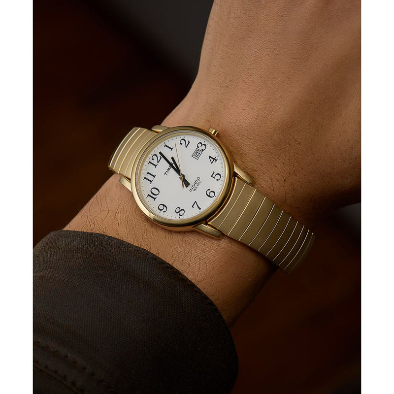 Timex Easy Reader Round 35mm White Dial Analog Men Watch - T2H301UJ Watch Timex