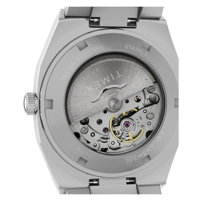 Timex Square 38mm Silver Dial Analog Men Watch - TW6A00500UJ Watch Timex