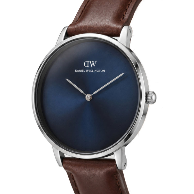 Daniel Wellington Round 42mm Blue Dial Analog Men Watch - DW0DG1000 Watch Daniel Wellington