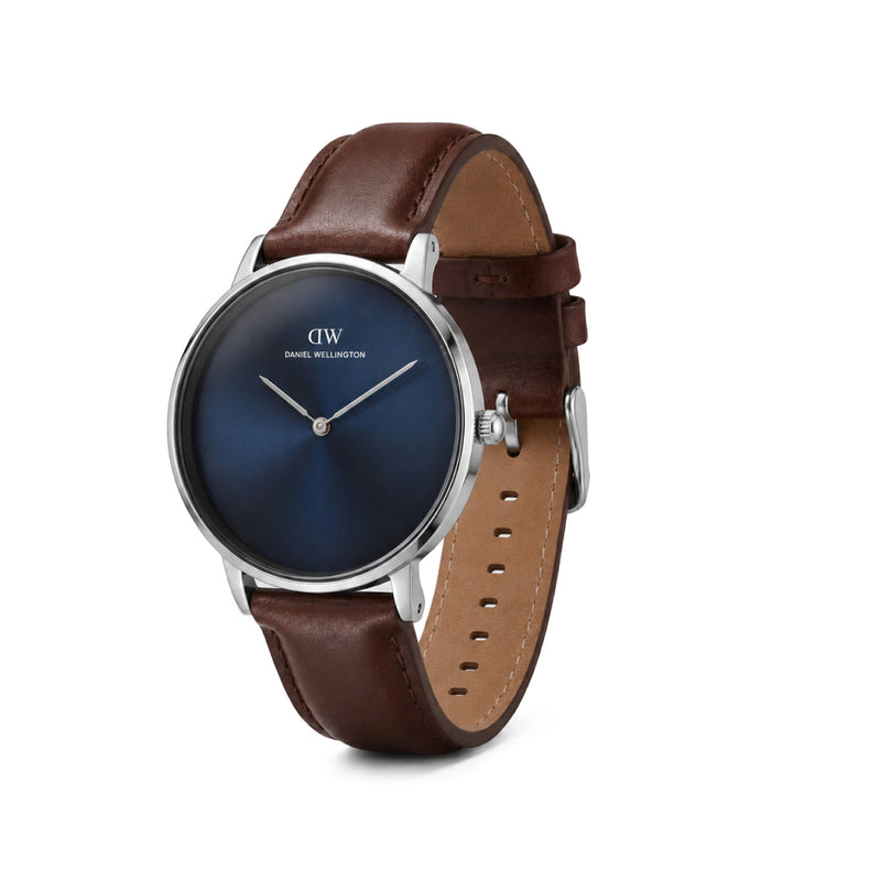 Daniel Wellington Round 42mm Blue Dial Analog Men Watch - DW0DG1000 Watch Daniel Wellington