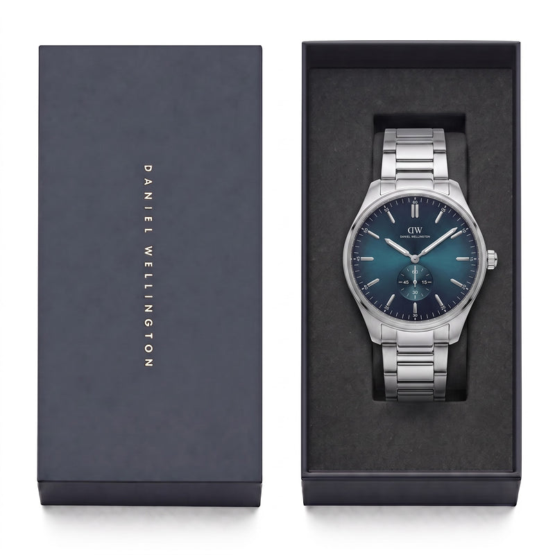 Daniel Wellington Round 42mm Teal Dial Analog Men Watch - DW0DG1600 Watch Daniel Wellington