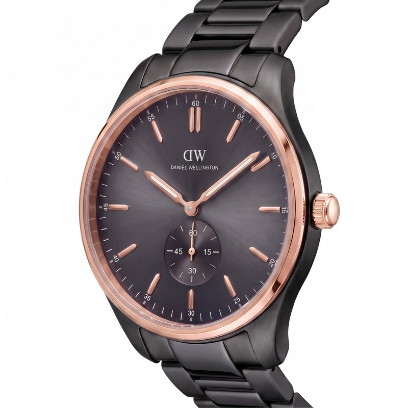 Daniel Wellington Round 42mm Black Dial Analog Men Watch - DW0DG1601 Watch Daniel Wellington