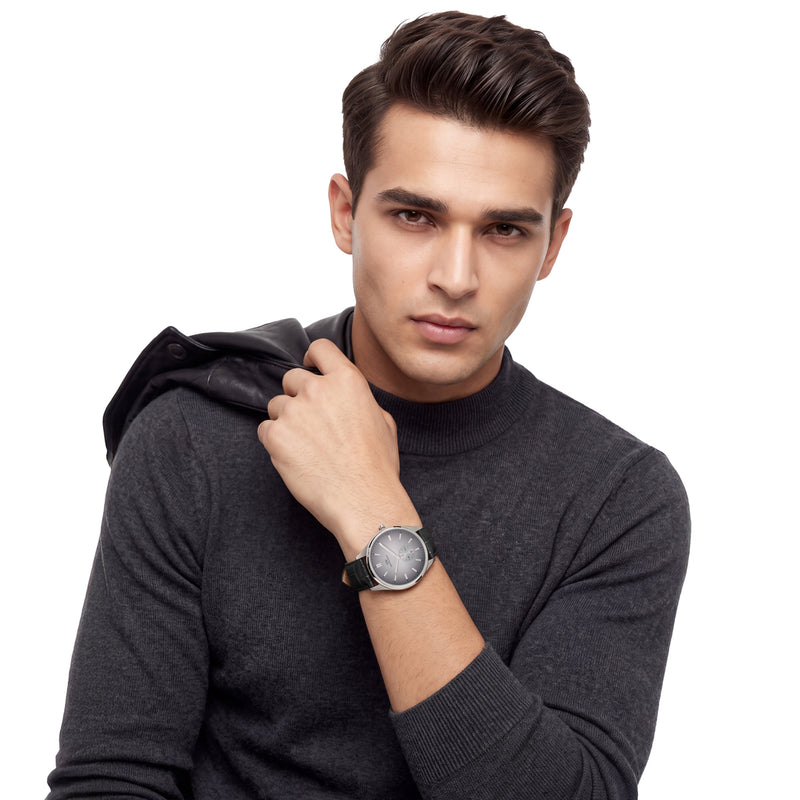 Daniel Wellington Round 42mm Grey Dial Analog Men Watch - DW0DG1602 Watch Daniel Wellington
