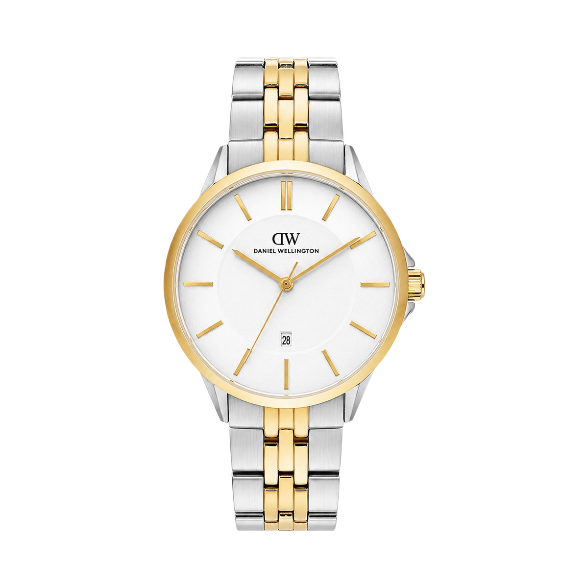 Daniel Wellington Round 42mm Silver Dial Analog Men Watch - DW0DG1700