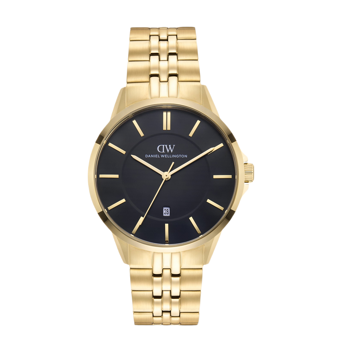 Daniel Wellington Round 42mm Black Dial Analog Men Watch - DW0DG1701
