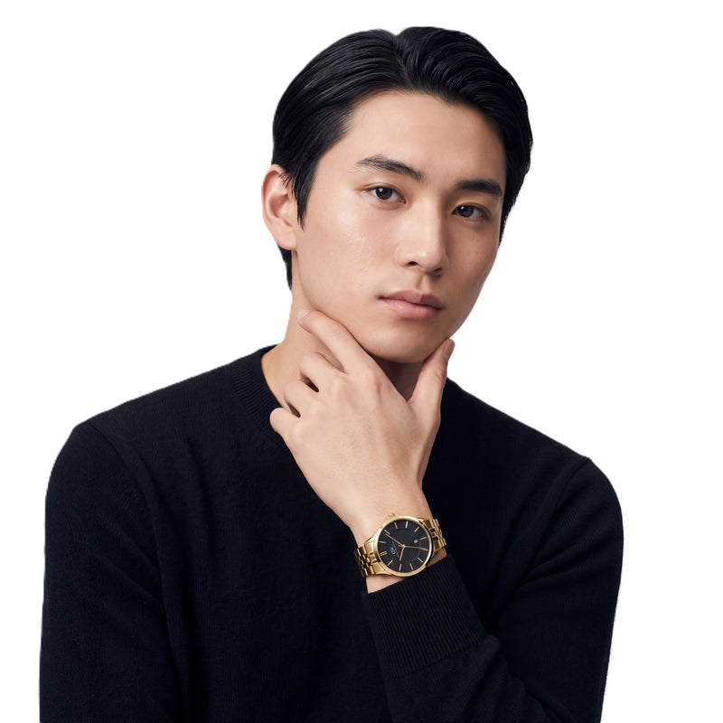 Daniel Wellington Round 42mm Black Dial Analog Men Watch - DW0DG1701 Watch Daniel Wellington