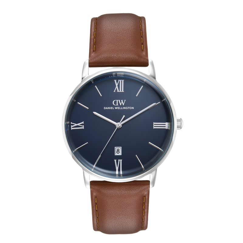 Daniel Wellington Round 42mm Blue Dial Analog Men Watch - DW0DG1800 Watch Daniel Wellington
