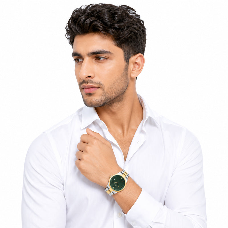Daniel Wellington Round 43mm Green Dial Analog Men Watch - DW0DG1901 Watch Daniel Wellington