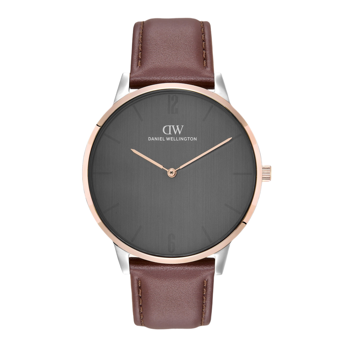 Daniel Wellington Round 42mm Grey Dial Analog Men Watch - DW0DG2000