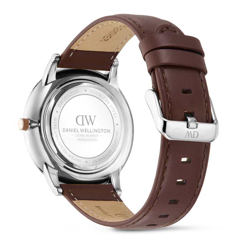 Daniel Wellington Round 42mm Grey Dial Analog Men Watch - DW0DG2000 Watch Daniel Wellington