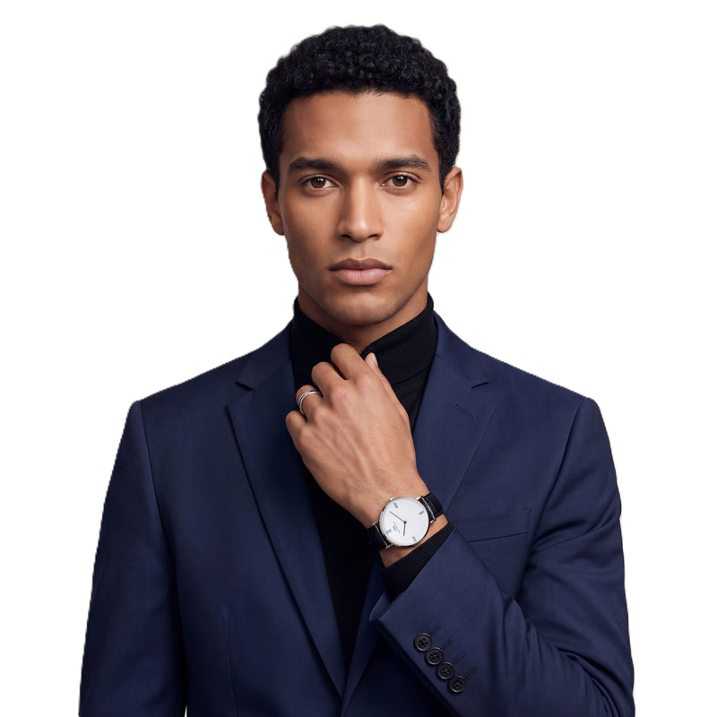 Daniel Wellington Round 41mm White Dial Analog Men Watch - DW0DG2300 Watch Daniel Wellington