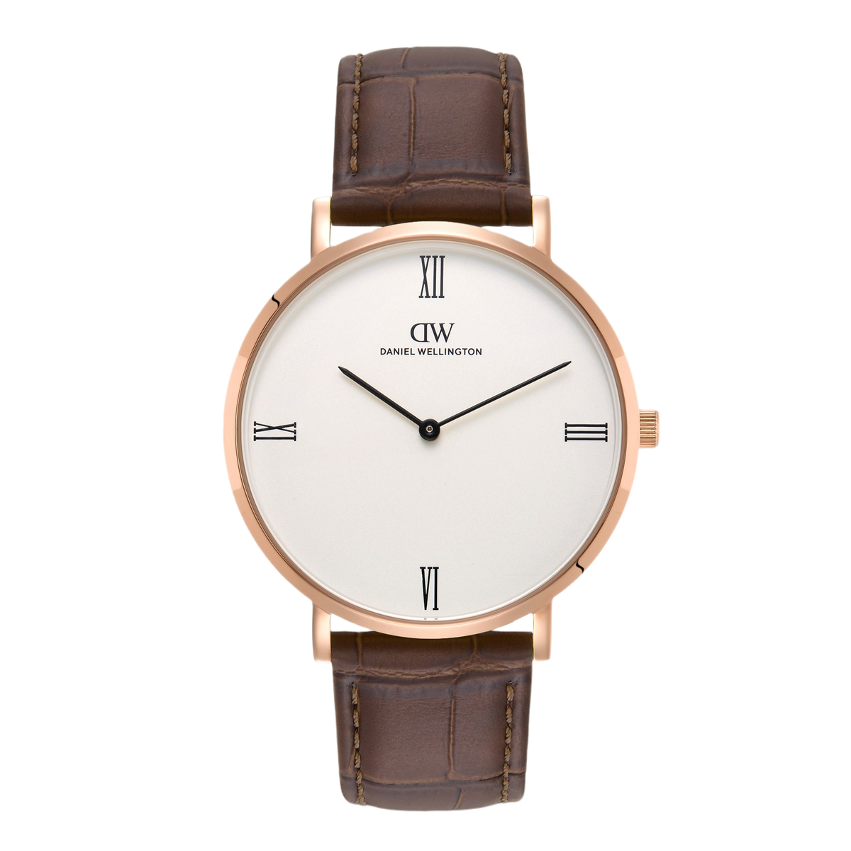 Daniel Wellington Round 41mm Off White Dial Analog Men Watch - DW0DG2301