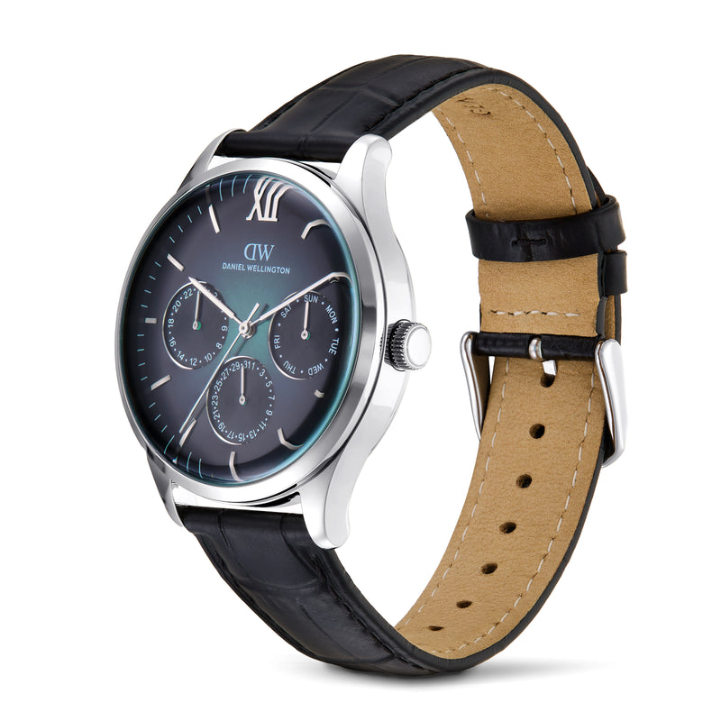Daniel Wellington Round 41mm Teal Dial Analog Men Watch - DW0DG2400 Watch Daniel Wellington