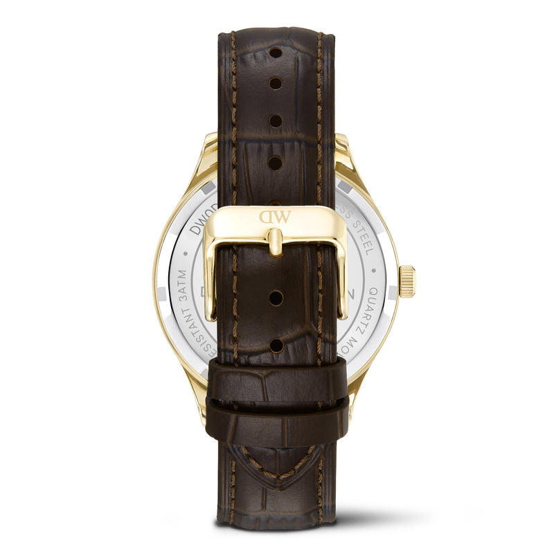 Daniel Wellington Round 41mm Brown Dial Analog Men Watch - DW0DG2401 Watch Daniel Wellington