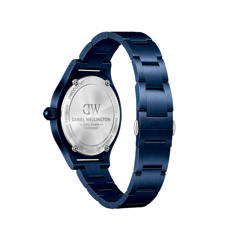 Daniel Wellington Octagonal 38mm Blue Dial Analog Men Watch - DW0DG2501 Watch Daniel Wellington