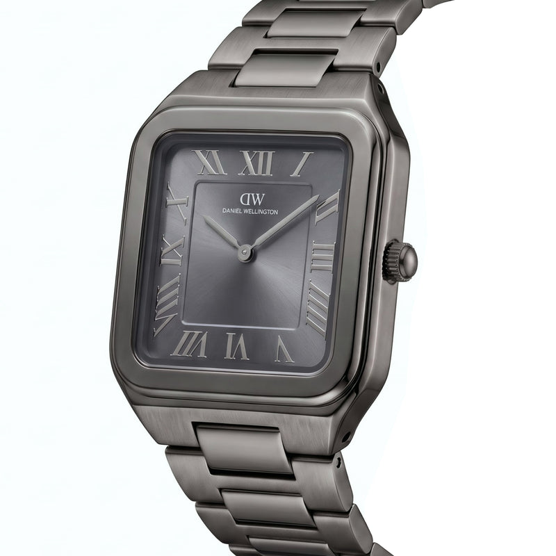 Daniel Wellington Square 34mm Grey Dial Analog Men Watch - DW0DG2601 Watch Daniel Wellington